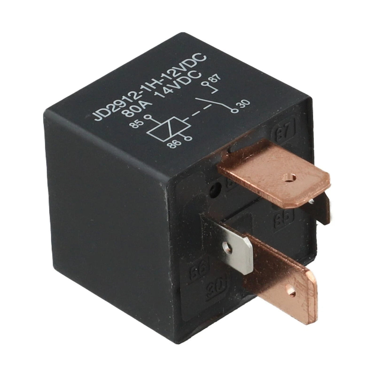 80A JD1912 Relay for Automotive (24V 12V) 4Pin Heavy Duty Water Resistant