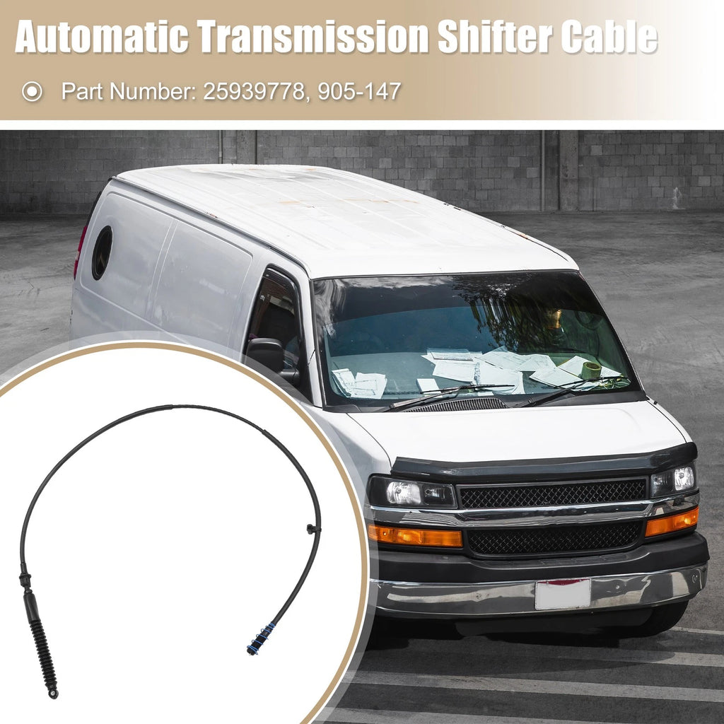 Vehicle Gear Shift Cable Set for Chevrolet Express 1500 2500 3500 (2003–2009)