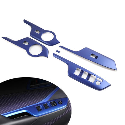 Blue Switch Control Knob Panel Cover for Toyota CHR (2016–2023)