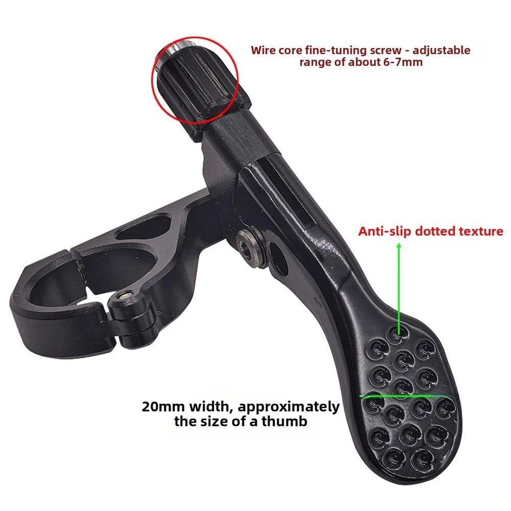 Aluminum Alloy Remote Lever for Dropper Seatposts (22.2mm)