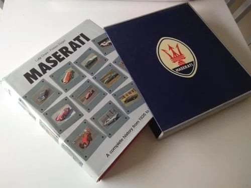 Maserati Complete History Illustrated Book (1926–Present)
