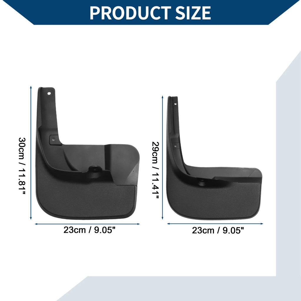 Set of 4 Mud Flaps Splash Guards for Lexus RX (2009–2015)