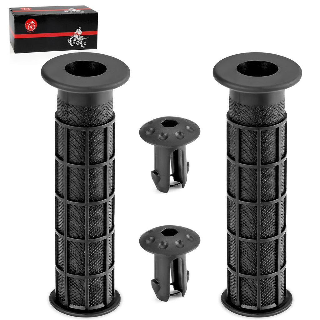 2X Handlebar Grips w/ End Guard for Honda TRX250X (2009–2024)