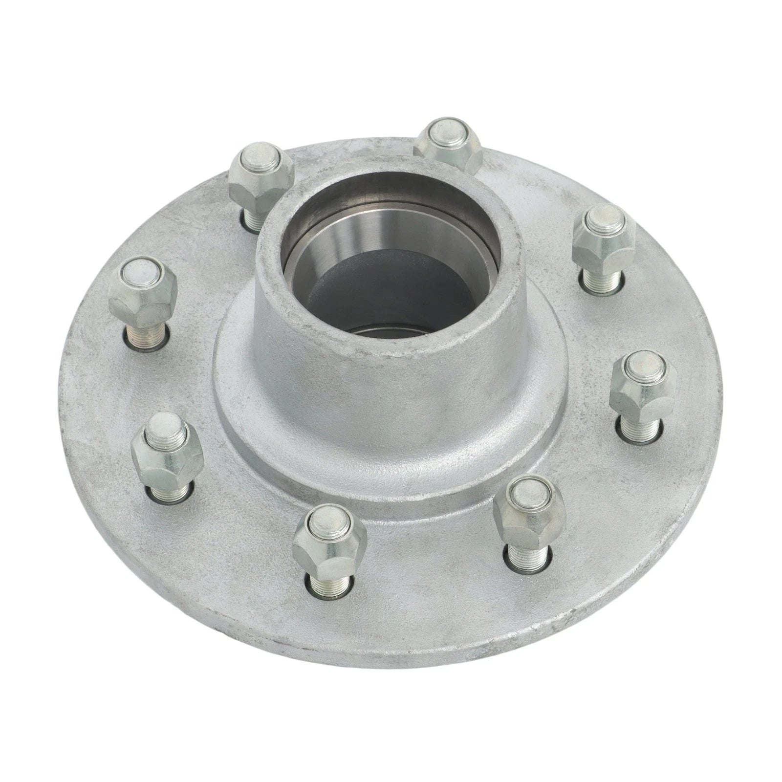 6pc Galvanized Idler Hub for Trailer 8 Lug (42 Spindles)