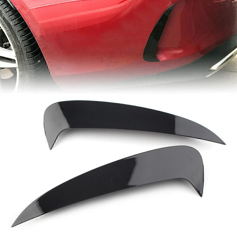 Gloss Black Rear Bumper Vent Cover for Benz E-Class Coupe W238 C238 (2016–2018)