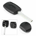 Uncut Blank Key Fob Shell Case for Ford Focus Escape (2012–2014)