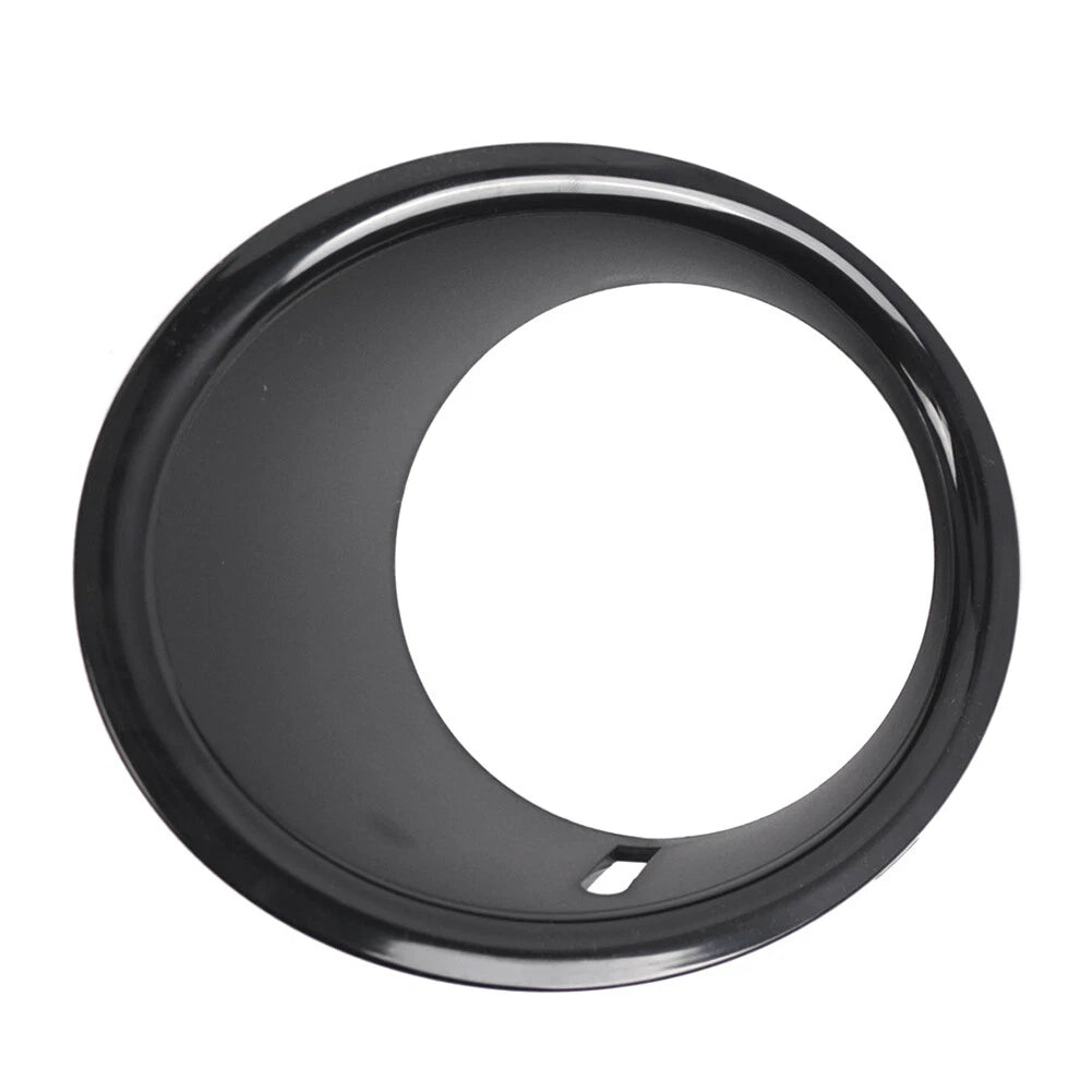 1x Right Black Front Fog Light Lamp Ring Cover For Mini Cooper R55 R56 R57 07-11