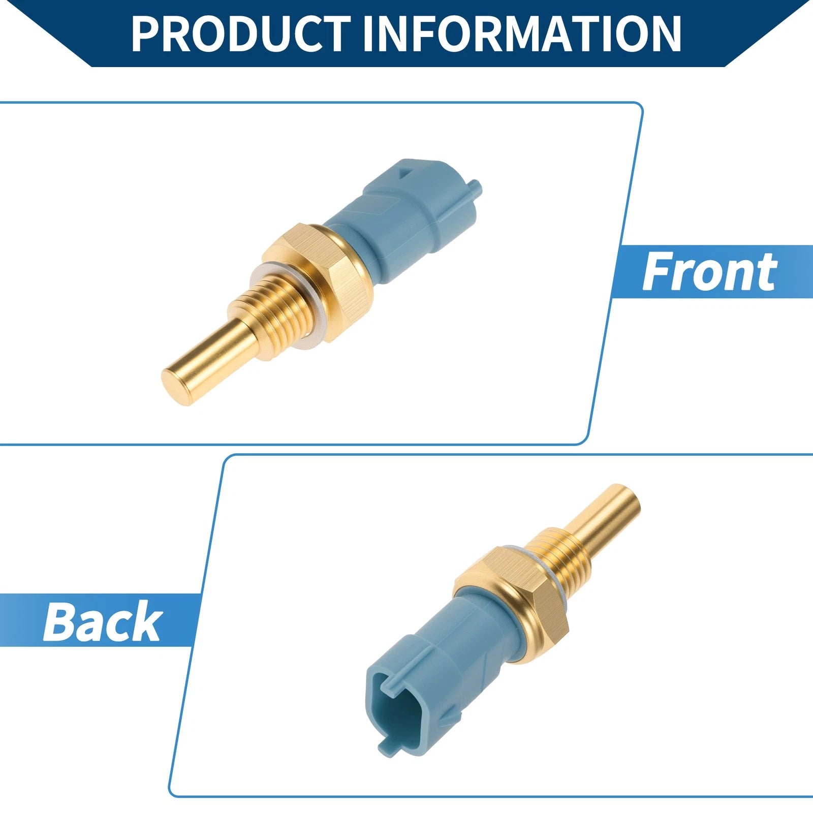 Engine Coolant Temperature Sensor No. 05066779AA for Jeep Gladiator (2021–2023)