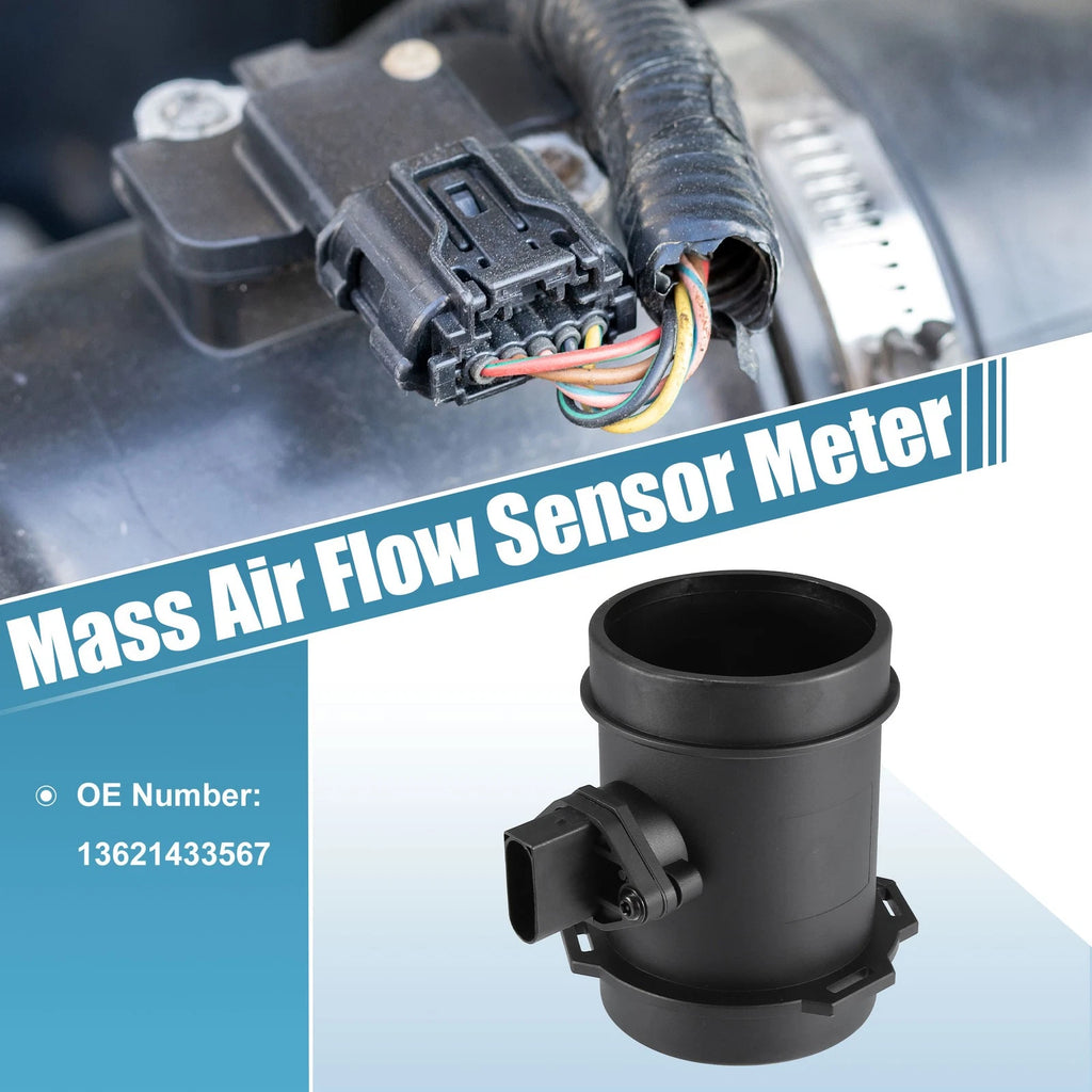 Mass Air Flow Sensor Meter Replacement for BMW 540i Base (1999–2003)