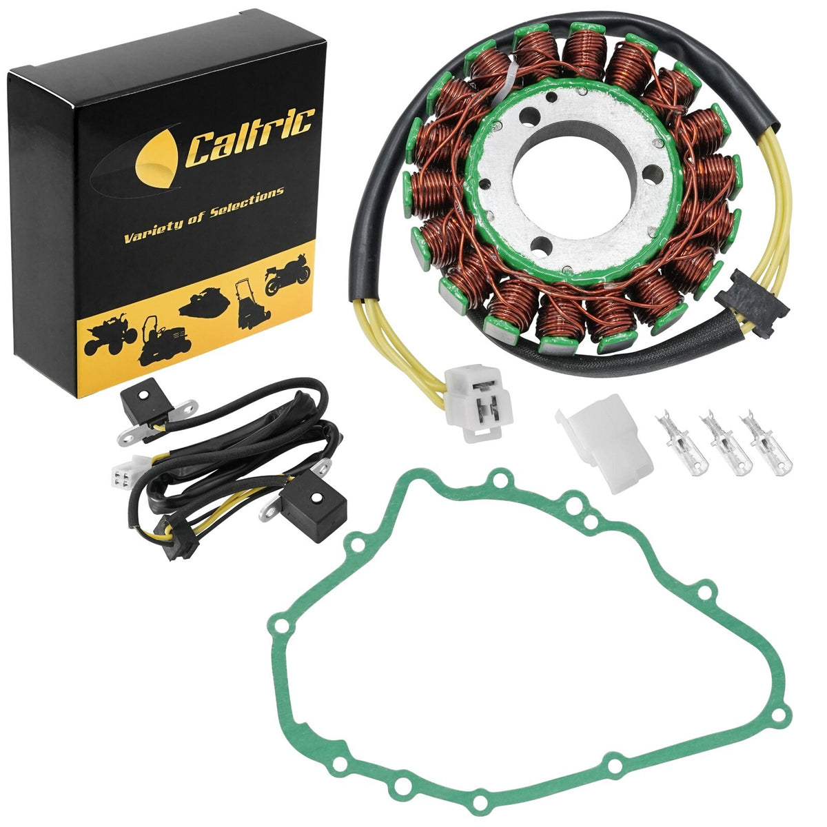 Stator and Gasket Replacement for Kawasaki Ninja EX500 (1994–2009)