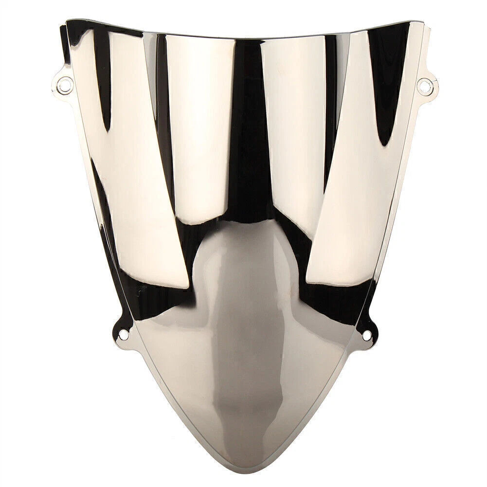 Double Bubble Windshield for Kawasaki Ninja 250R EX250 (2008–2012) Silver
