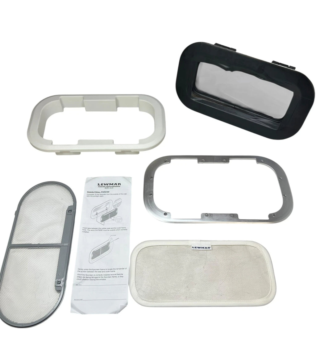 Gry Portlight Size 0 for Lewmar (393020162) with Screen
