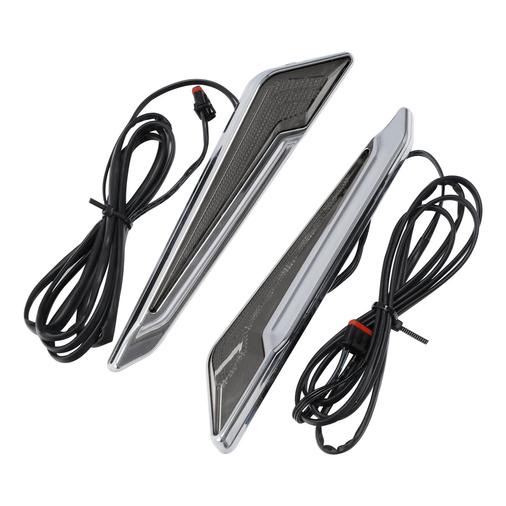 2X Front Brake Fork Mount LED Lights for Honda Goldwing GL1800 (2018–2026)