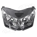 Front Headlight Assembly for Kawasaki Z1000 (2007–2009) Black Housing