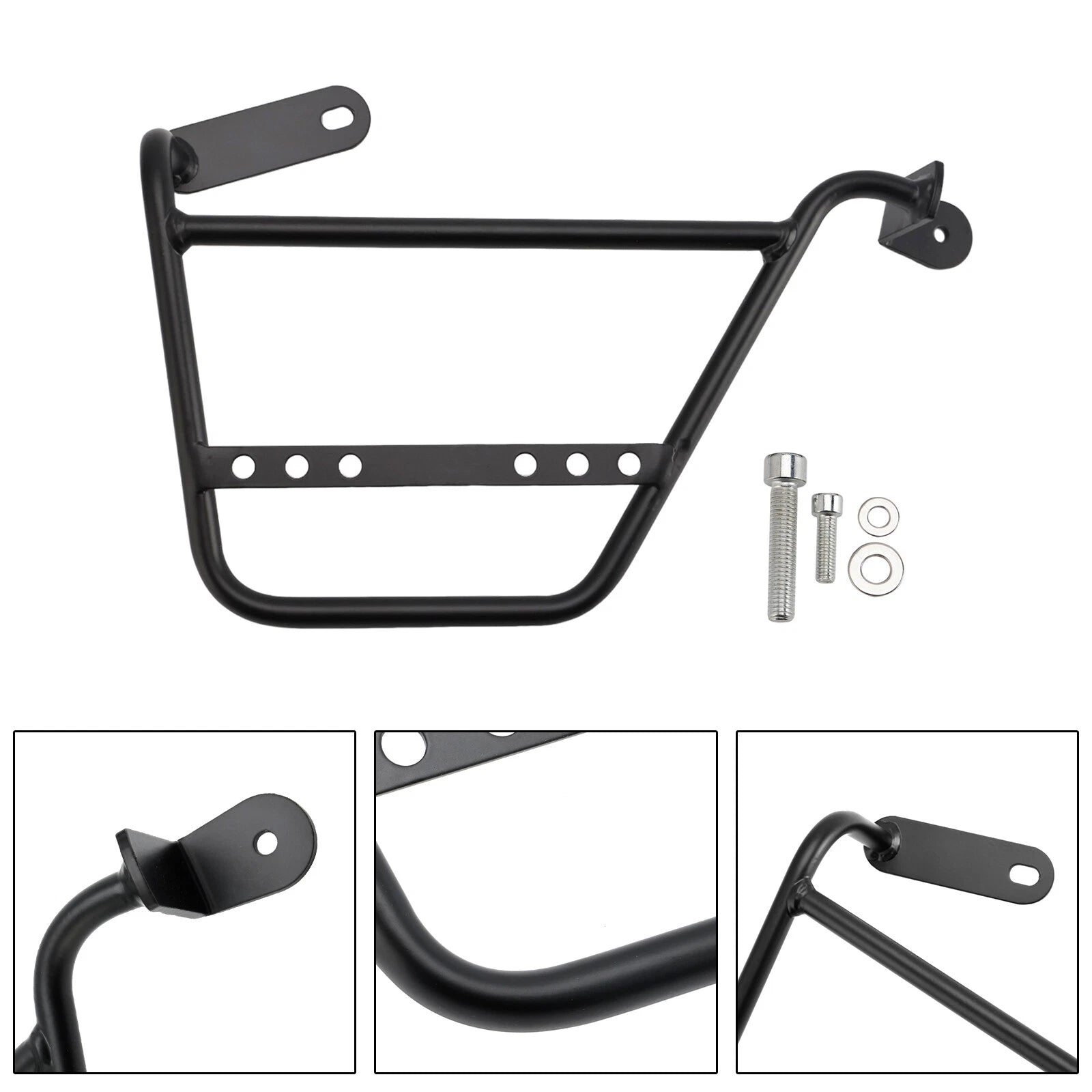 Luggage Rack Side Saddle Bag Mount Bracket Right for Guzzi V7 (2021–2024)