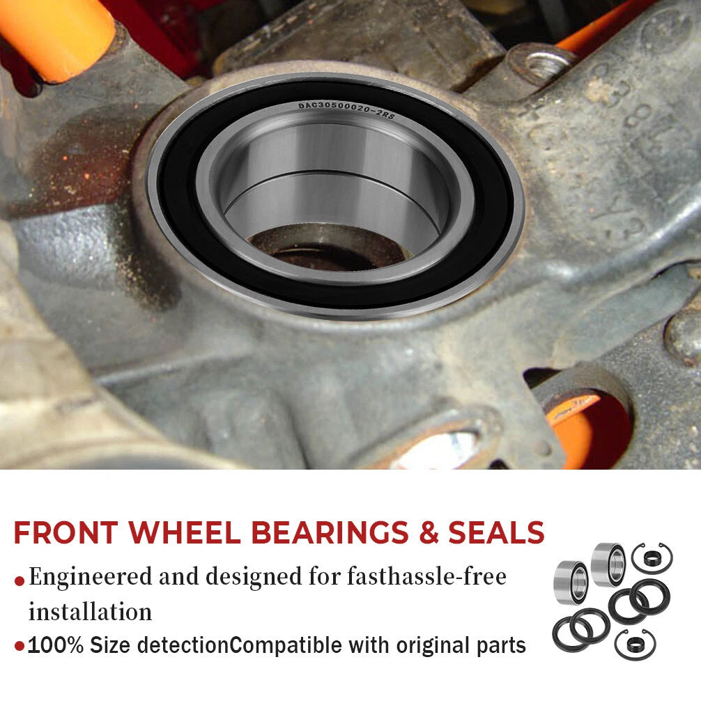 Front Wheel Bearings Seals Kit for Honda TRX300FW (1988–2000)