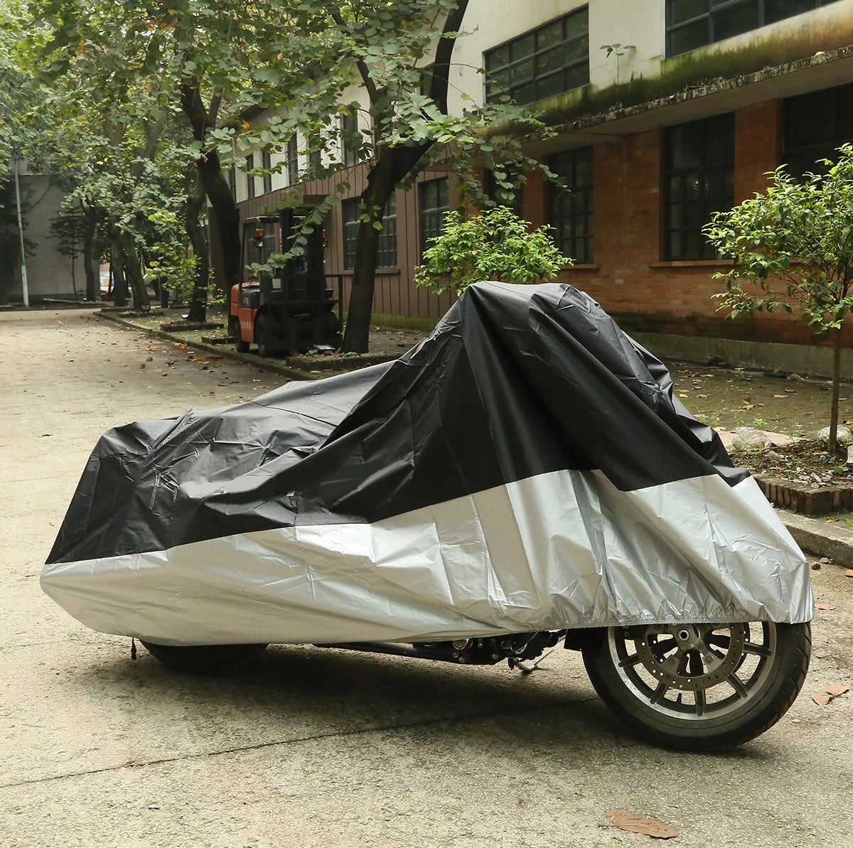 Motorcycle Cover for Dust Protection (295x110x140cm) Waterproof UV Protector