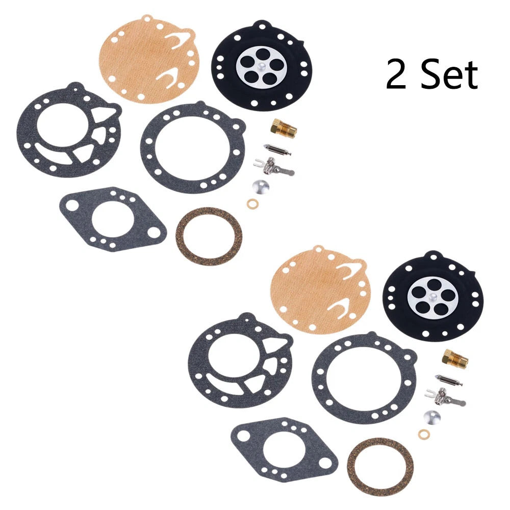 Set of 2 Carburetor Gasket Repair Kit for Tillotson RK-88HL, Stihl, Ryobi