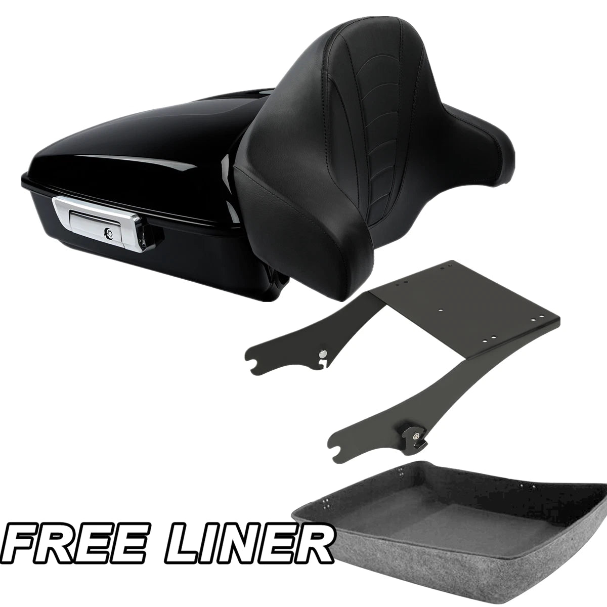 Trunk Pad Mount Rack for Harley Touring Electra Road Glide (1997–2008)