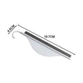 Silicone Squeegee for Glass Cleaning (Portable, 19x7x4 cm)