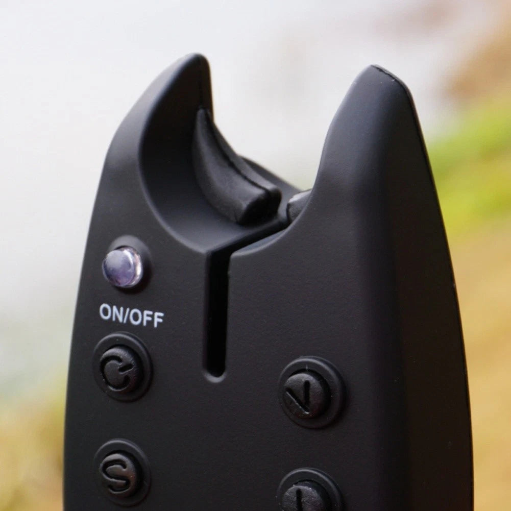 Fishing Bite Alarm with LED Light and Remote Sensor for Carp