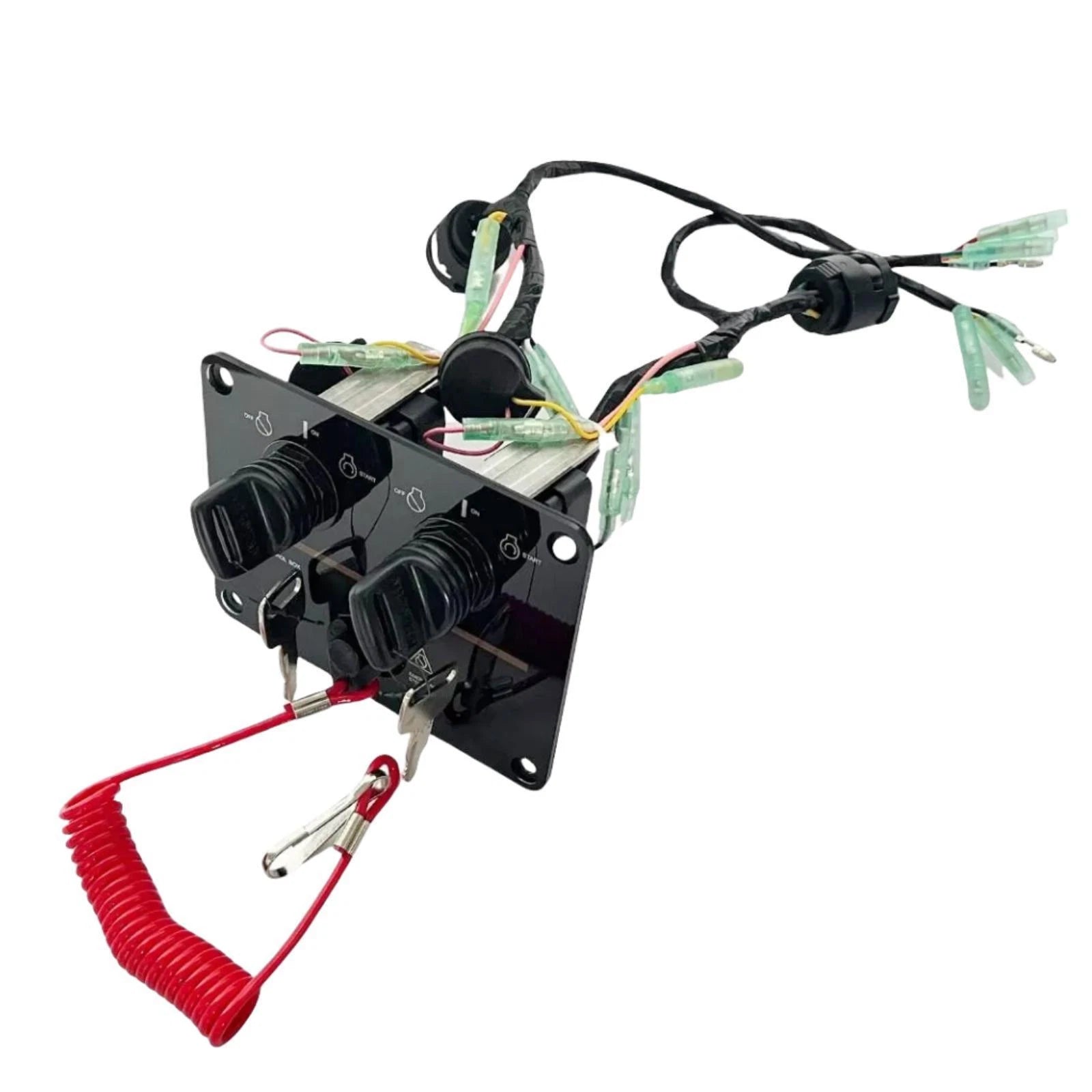 Dual Engine Key Switch Panel Assembly for Yamaha (6K1-82570-08-0010)