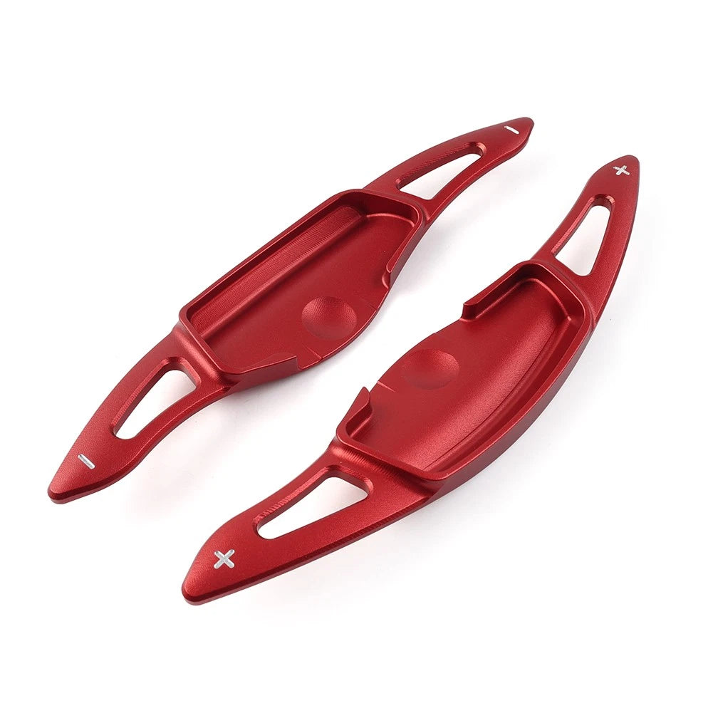 2X Steering Wheel Paddle Sliders for Kia K3 K5 (2020–2022) Red