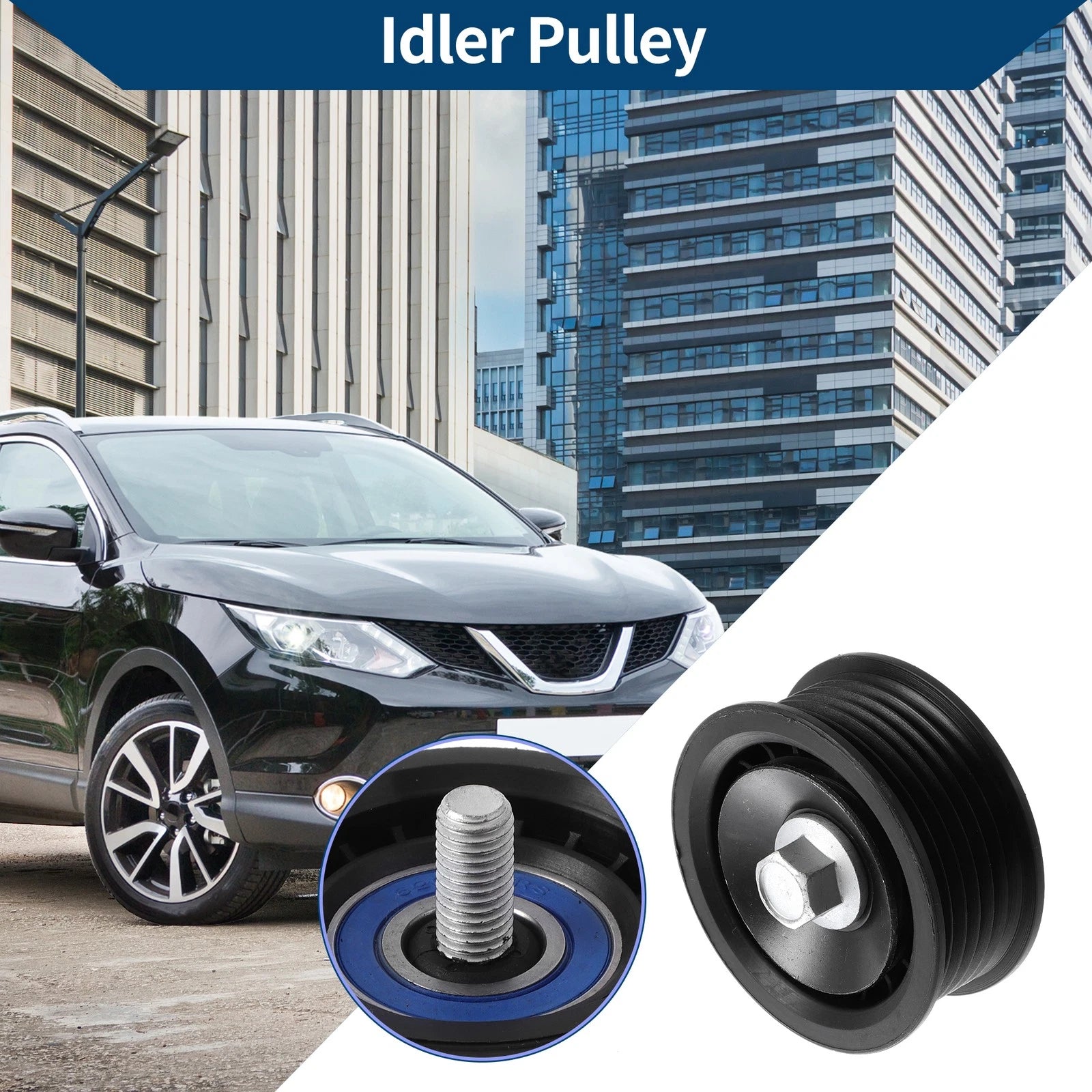 Drive Belt Idler Pulley Replacement for Hyundai Tucson (2010–2015)