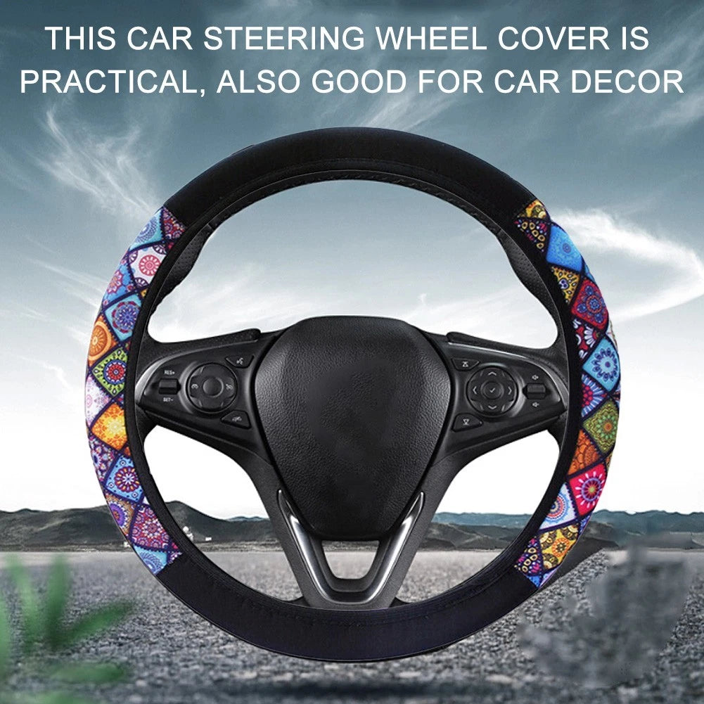 Neoprene Wheel Cover for Steering Wheel (No Year Range Provided)
