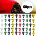 60PCS Door Panel Clips Fastener for Various Vehicles (V9mm Hole)
