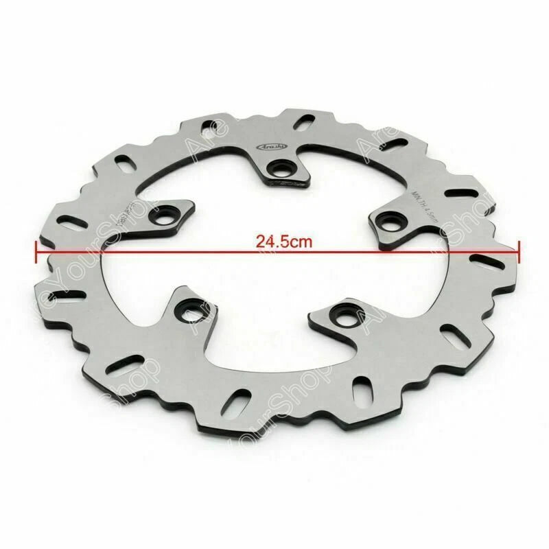 Rear Brake Disc Rotor for Yamaha FZ6 Fazer 600 (2004–2008), FZ1 Fazer 1000 ABS (2007–2012) T9