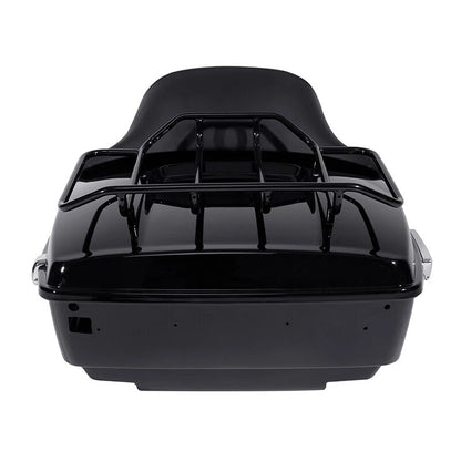 Trunk Rack Backrest Speakers for Harley Touring Road Street Glide (2014–2026)