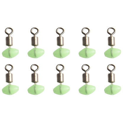 Slider Beads Swivels Clip for Fishing Ledger (2X)