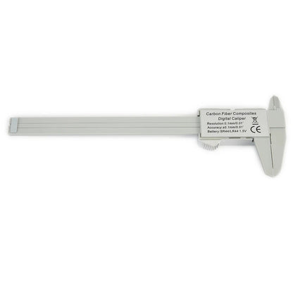 Vernier caliper Electronic Carbon Fiber Meter Ruler Gauge Workshop Useful
