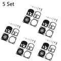 Set of 5 Carburetor Repair Kits for Stihl 009 010 011 012 (RB-11)