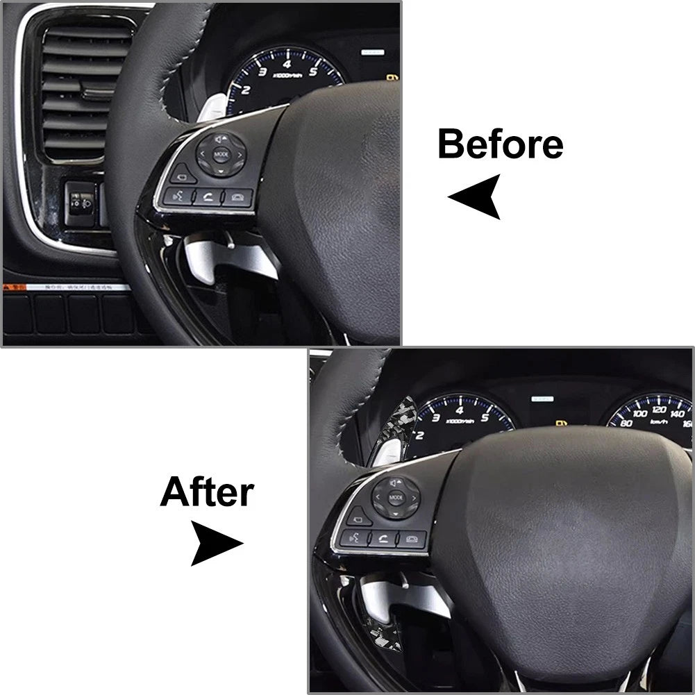 Front Steering Wheel Shift Paddle for Mitsubishi Lancer Outlander Eclipse Cross ASX (2010–2023)