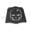 Skull Backrest Sissy Bar Plate for Universal Fit (Matt Black)