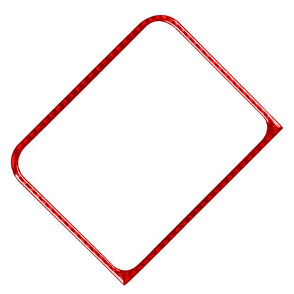 GPS Navigation Panel Cover Trim for Jeep Wrangler JL Gladiator JT (2018–2023) Carbon Red