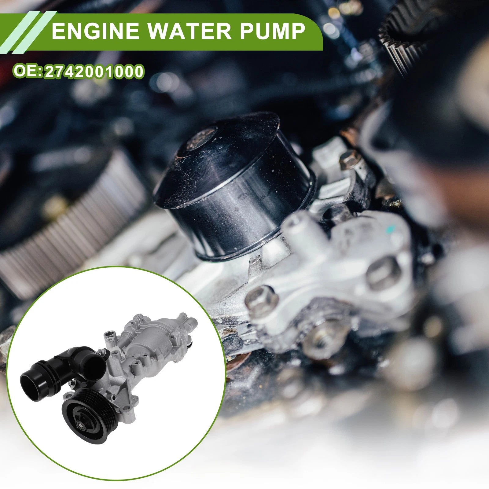 Engine Water Pump Replacement for Mercedes-Benz Metris (2016–2019)