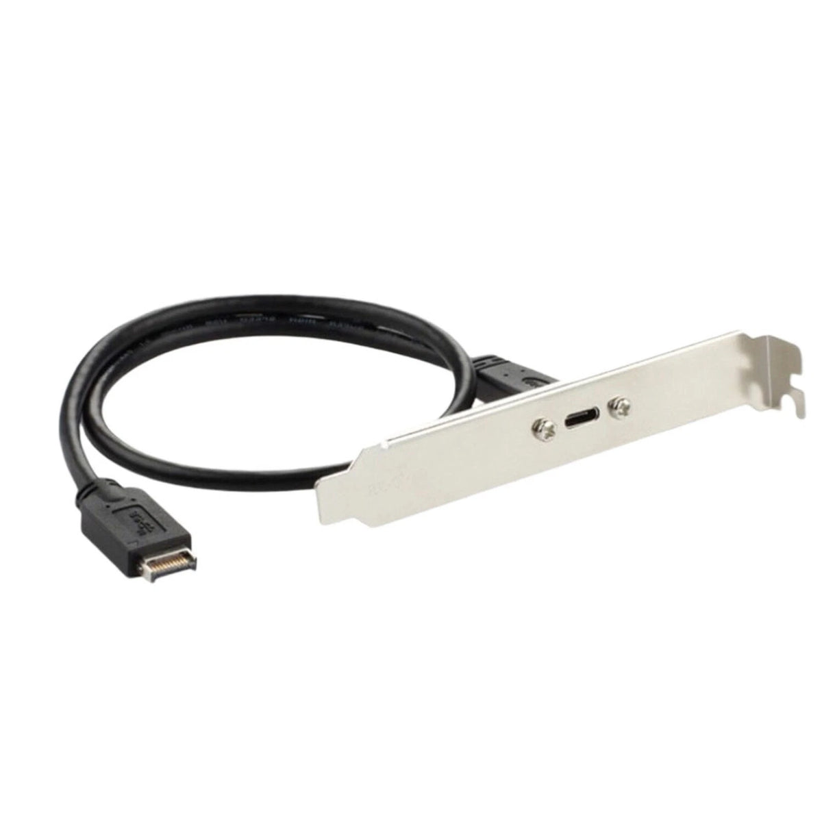 USB 3.1 Type E PCI-E to Type C Female Extension Cable with Bracket
