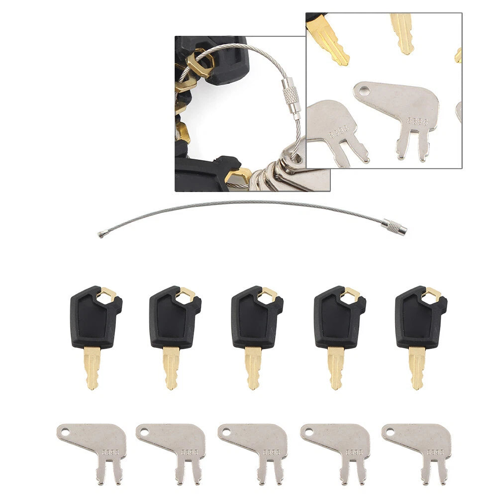 Ignition Key Set for Cat Dozers (5P8500, 8H-5306)
