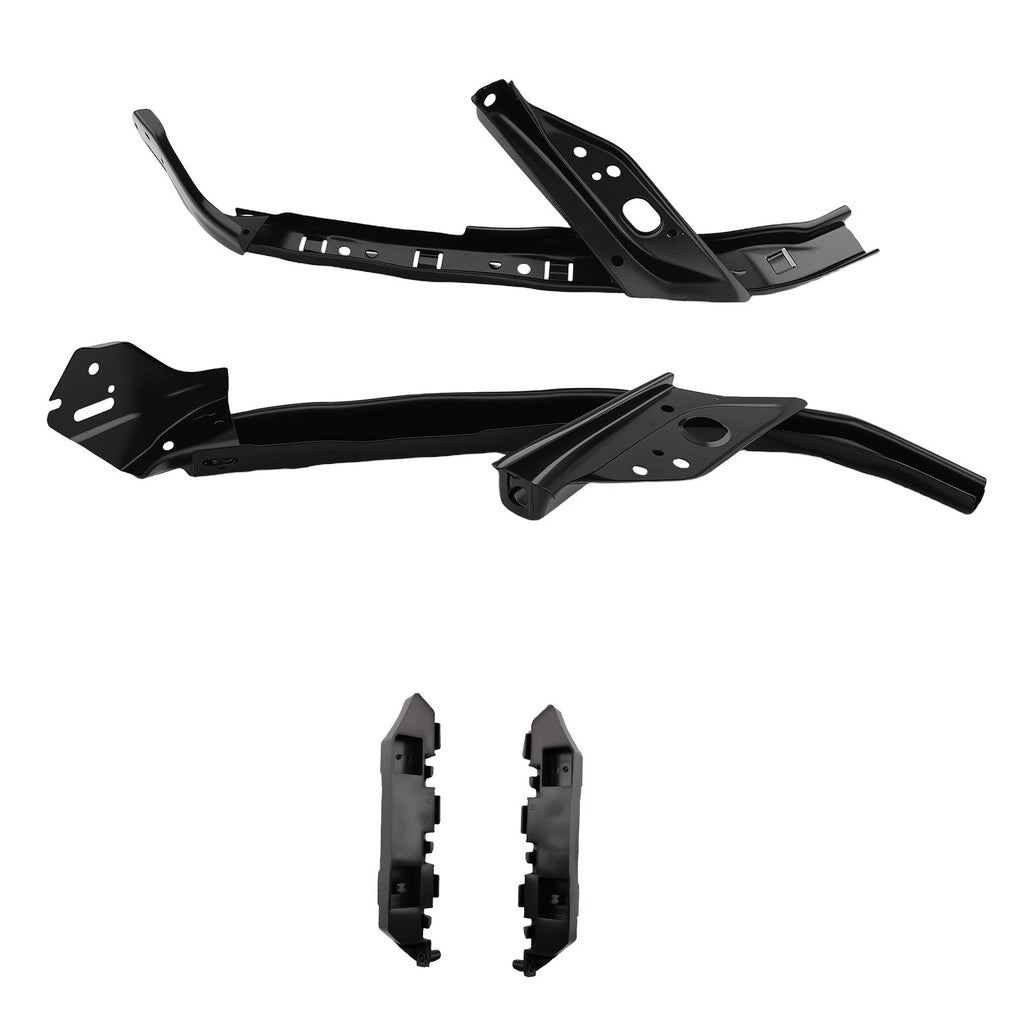 4X Front Headlight Bumper Bracket Support Retainer for Honda Civic (2012–2015)