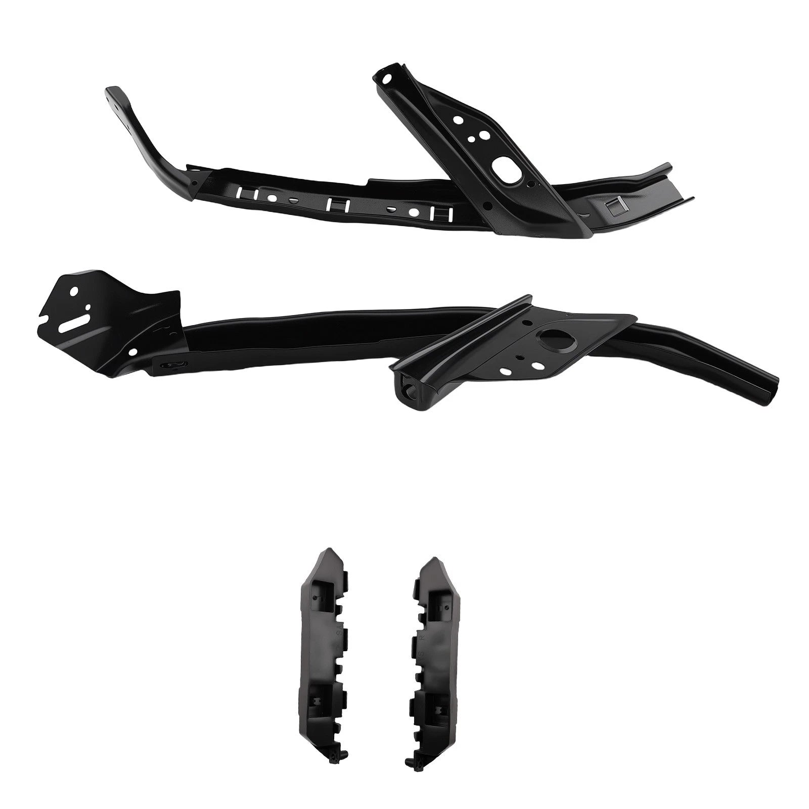 4X Front Headlight Bumper Bracket Support Retainer for Honda Civic (2012–2015)