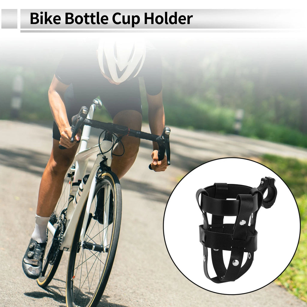 Universal Motorcycle Bicycle Cup Holder for Black Water Bottle (Universal)