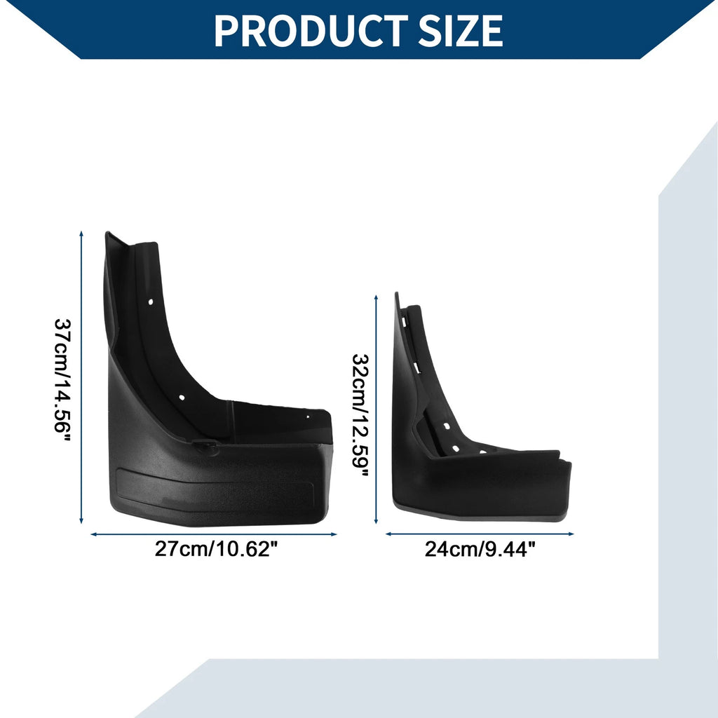 Mud Flaps Splash Guards 1 Set for Mercedes-Benz GL/GLS (2015–2016)