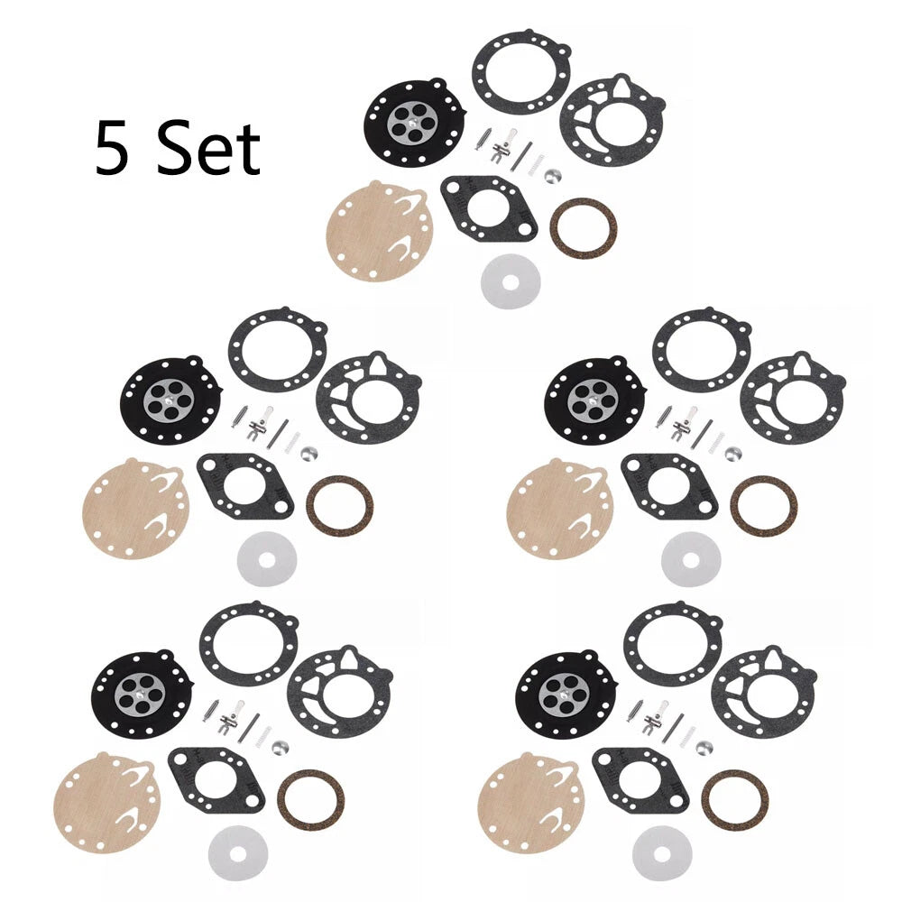 Set of 5 Carburetor Carb Kits for Stihl 08 08S 070 090 TS350 TS360 Zama RB-42