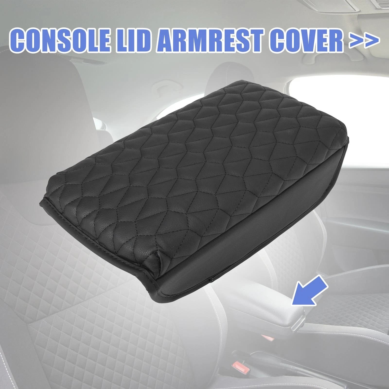 Center Console Lid Armrest Cover Replacement for Hyundai Santa Fe (2018–2020)