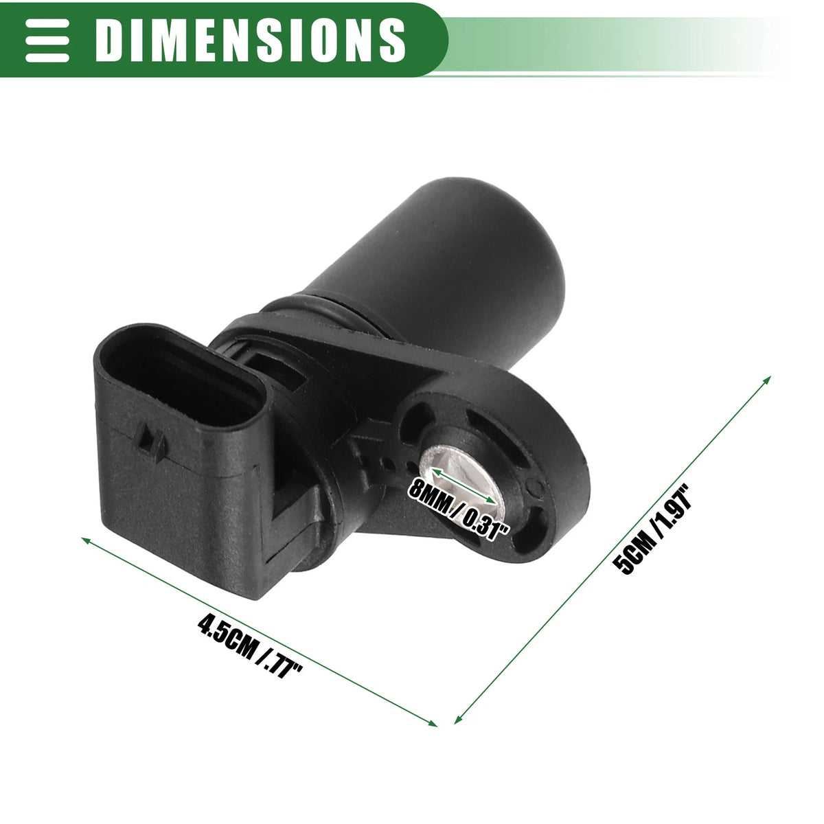 Crankshaft Position Sensor for Jeep Grand Cherokee 5.7L 6.4L (2005–2021)