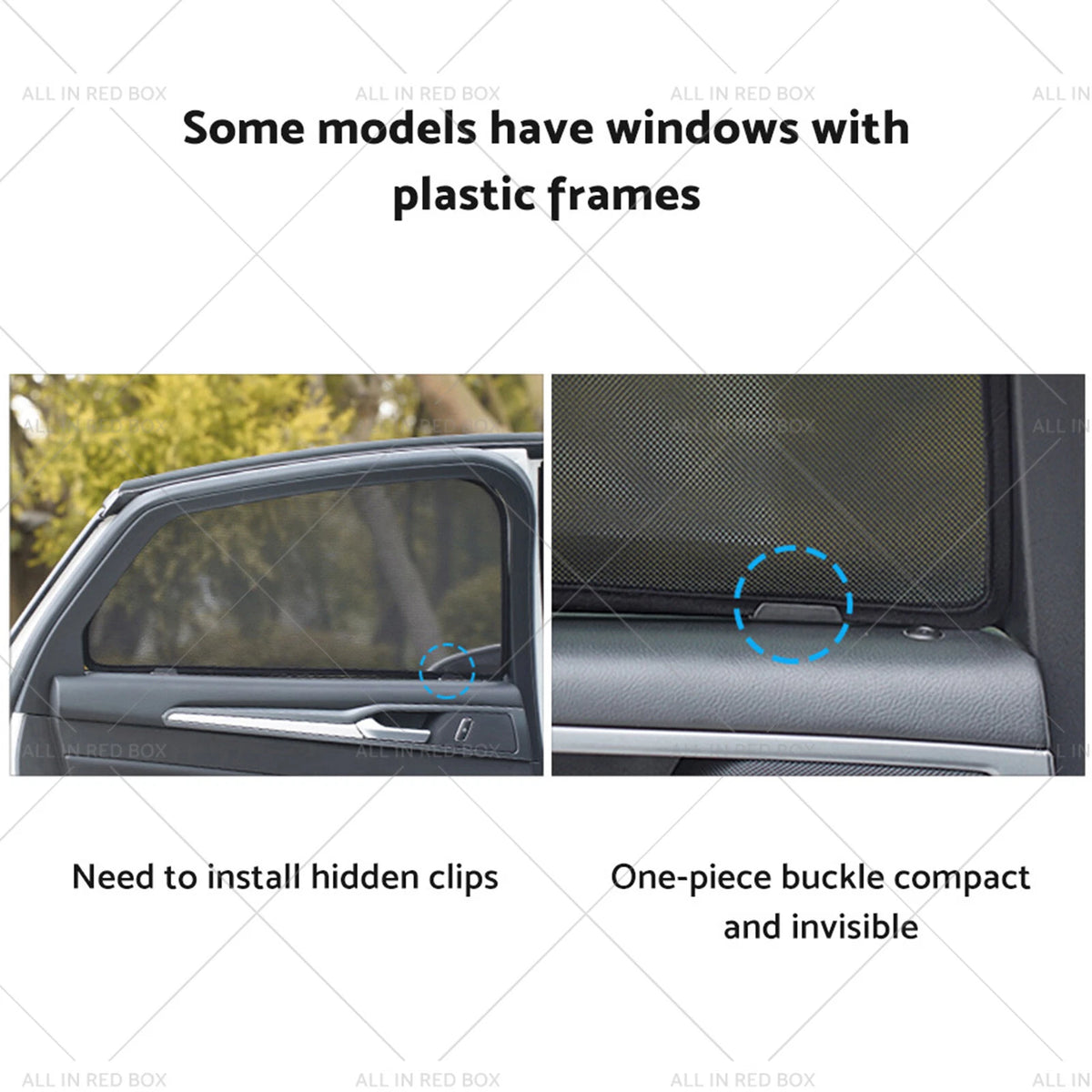4X Car Window Shades for LDV G10 (2014–Present) Rear & Triangular