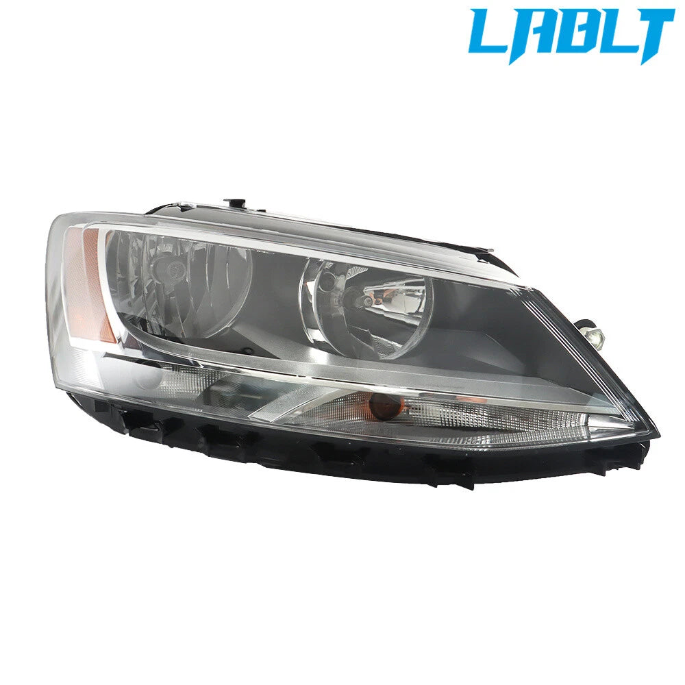 Passenger Side Headlight Halogen for Volkswagen Jetta (2011–2018)